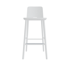 LA 7 F Barhocker Esche weiss